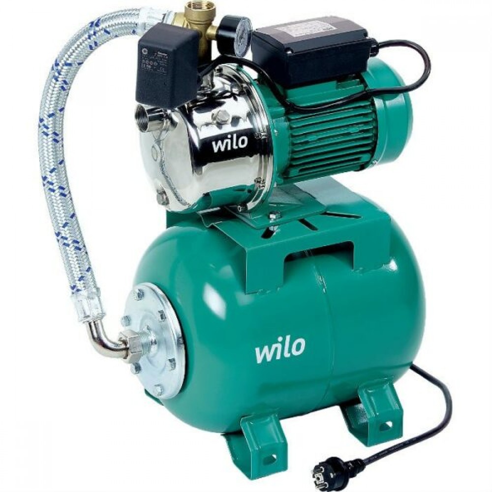 Хидрофорна помпа Wilo HWJ 204 H EM 50 L EPDM - мощност 1100W, напор 50м, дебит 5 m3/h |  |  |