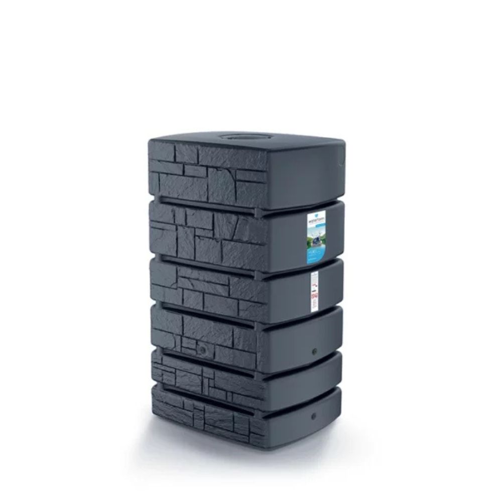 Бидон за дъждовна вода Prosperplast Arves Tower Stone , 500л (антрацит) | Бидони за дъждовна вода | Бидони за Вода |