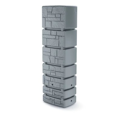 Бидон за дъждовна вода HydroMoby Arves Tower Stone , 350л (сив) - HydroMoby