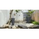 Бидон за дъждовна вода Prosperplast Arves Wall Stone, 400л (антрацит) | Бидони за дъждовна вода | Бидони за Вода |