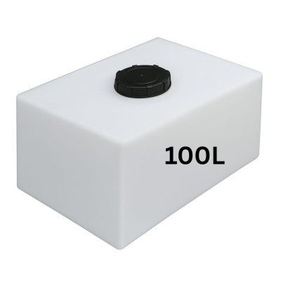 Бидон за питейна вода HydroMoby SMALL S11, хоризонтален 100 л (бял) - HydroMoby
