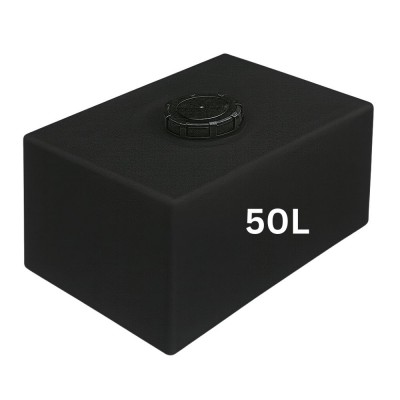 Бидон за питейна вода HydroMoby SMALL S11, хоризонтален 50 л (черен) - HydroMoby