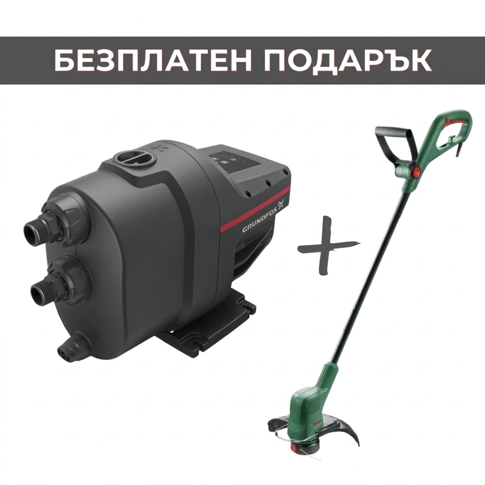 Монофазна хидрофорна помпа за вода GRUNDFOS SCALA1 3-35, дебит 3.72 м³/ч, напор 36 м, мощност 720 W |  |  |